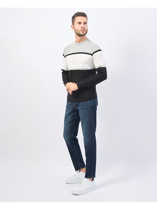 Yes Zee Men's Color Block Sweater YES ZEE | M873-MK002801